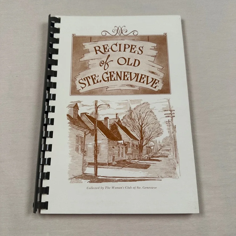 Vintage The Best of Our Best Cape Girardeau MO Community Cookbook Spiral Bound